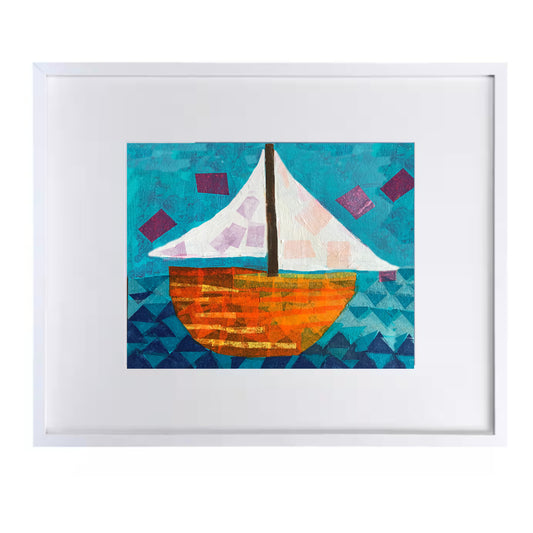 Sailboat Picture for Kids and Nursery