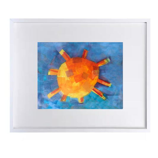 Colorful Sunshine Print for Baby or Kids Room