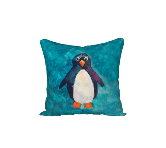 Plush Penguin Pillow