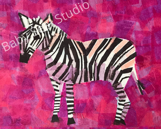 Pink Zebra Print for Babies and Kids